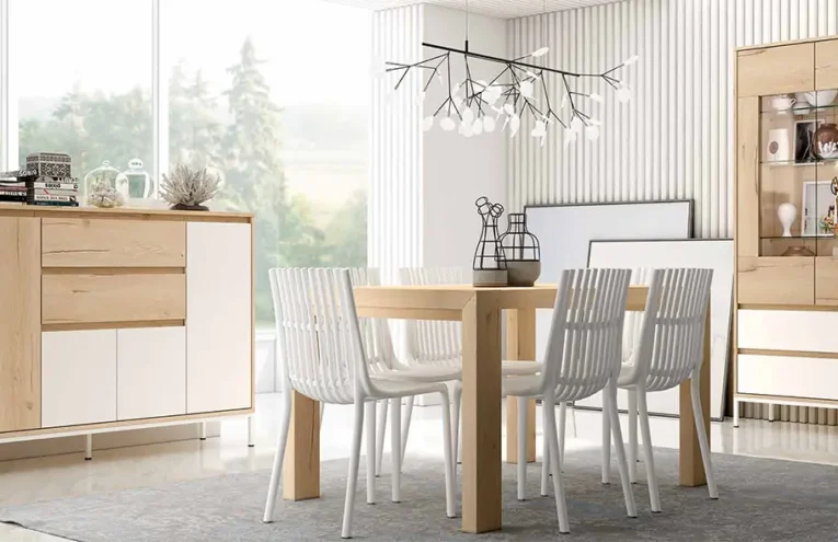 Muebles de comedor sillas y mesas con triamoble gandia